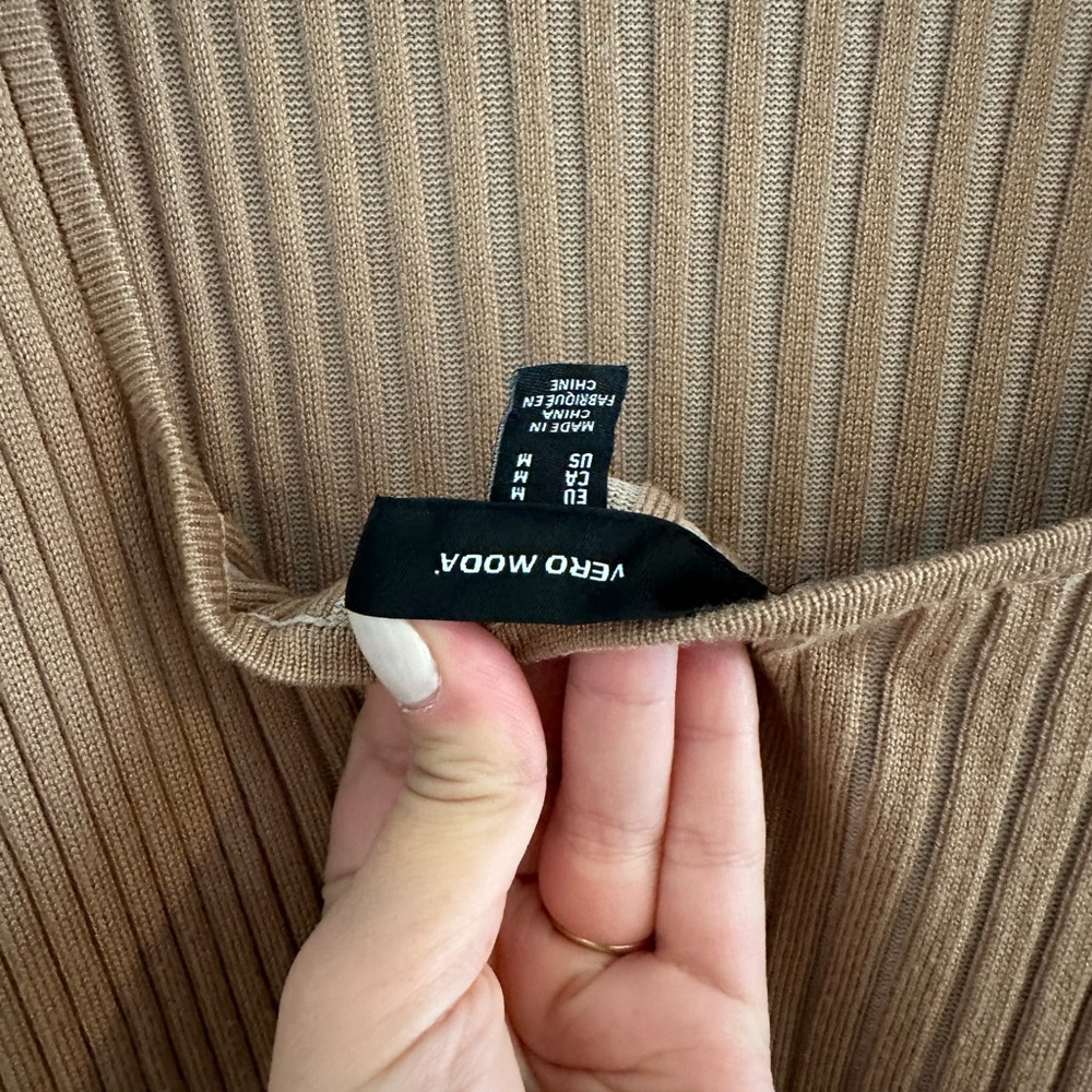 Vero moda Ribbed Bodycon Dress - Picture 4 of 4